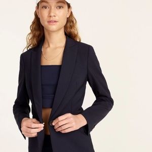 J Crew Petite Parke Blazer in Italian stretch wool